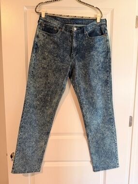 Men’s Levi Acid Wash Blue Jeans 541 34/34